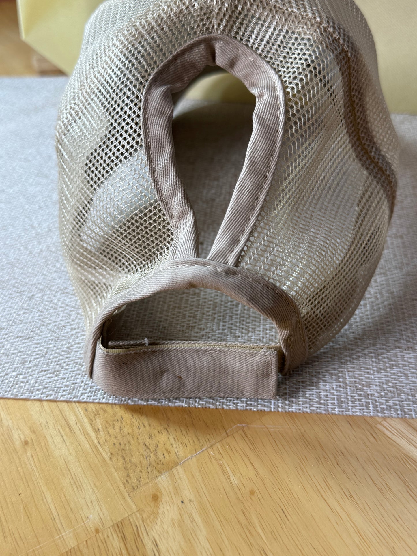 Cheetah print baseball cap