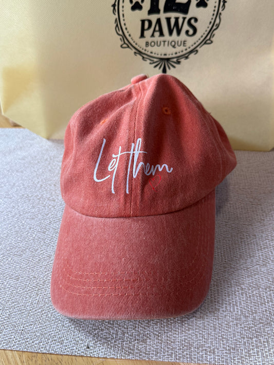 “Let Them” adjustable baseball cap