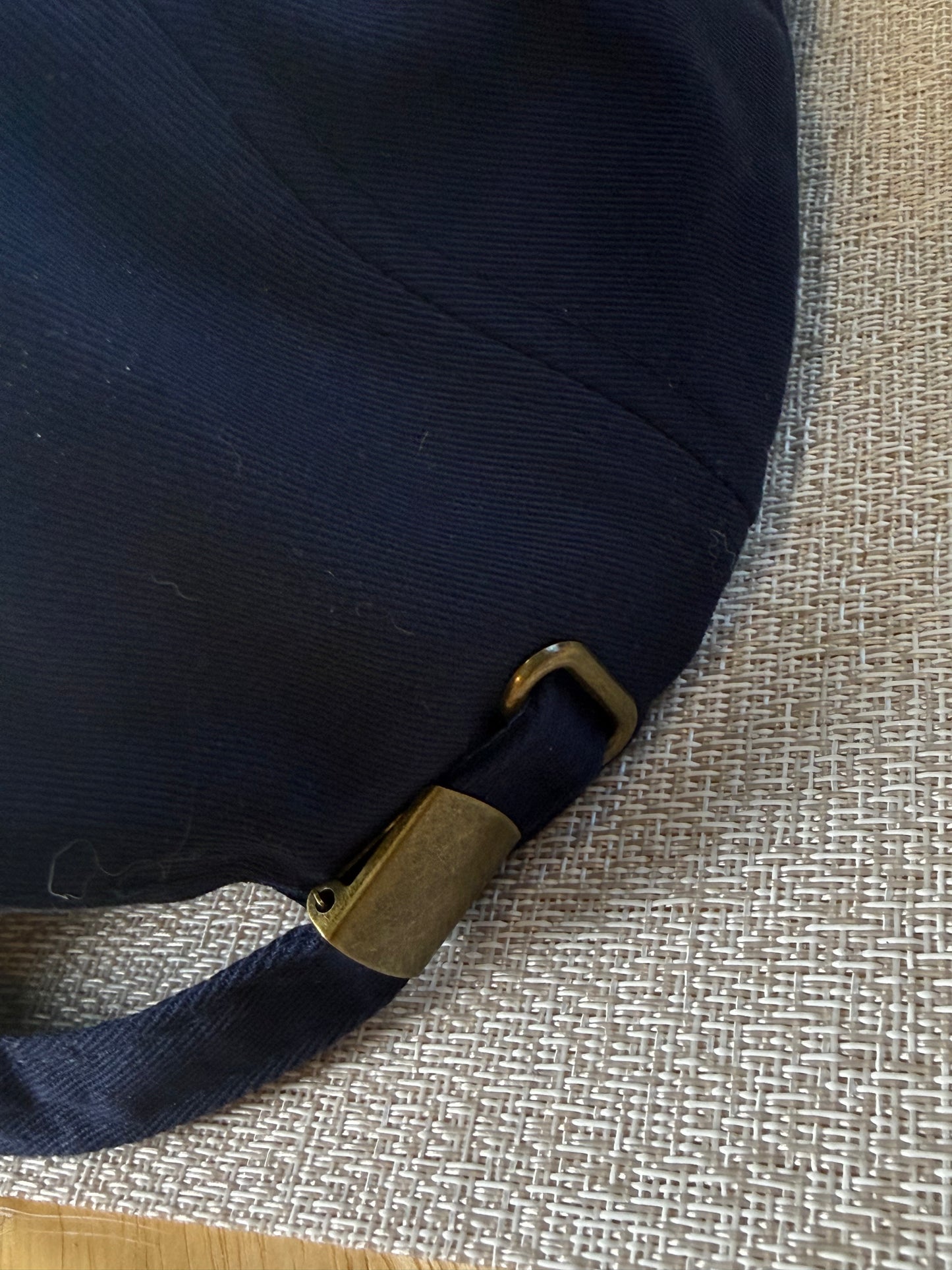 Navy baseball cap with sea turtles