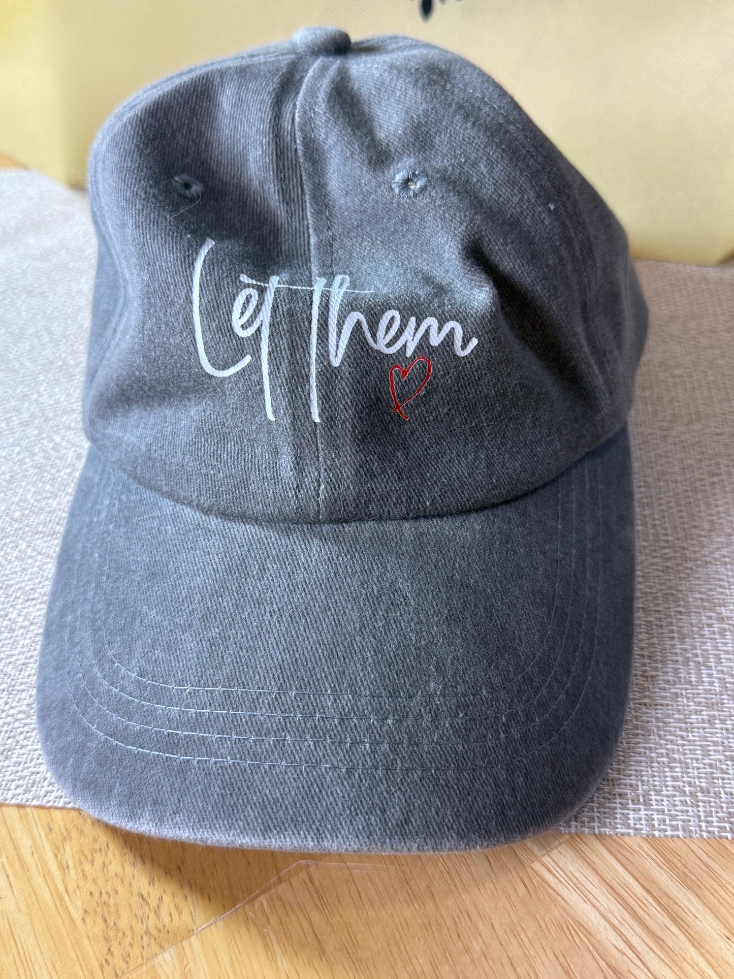 “Let Them” adjustable baseball cap